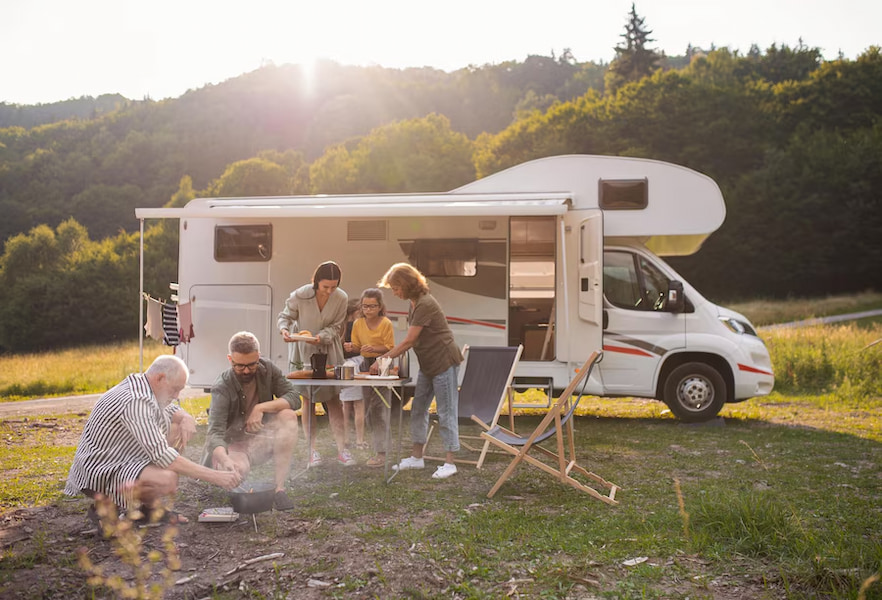 viajar en autocaravana con niños